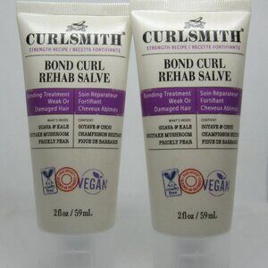 Curlsmith Bond Curl Rehab Salve Bonding Treatment travel mini, lot of 2